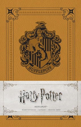 Harry Potter: Hufflepuff Ruled Notebook loose affordable