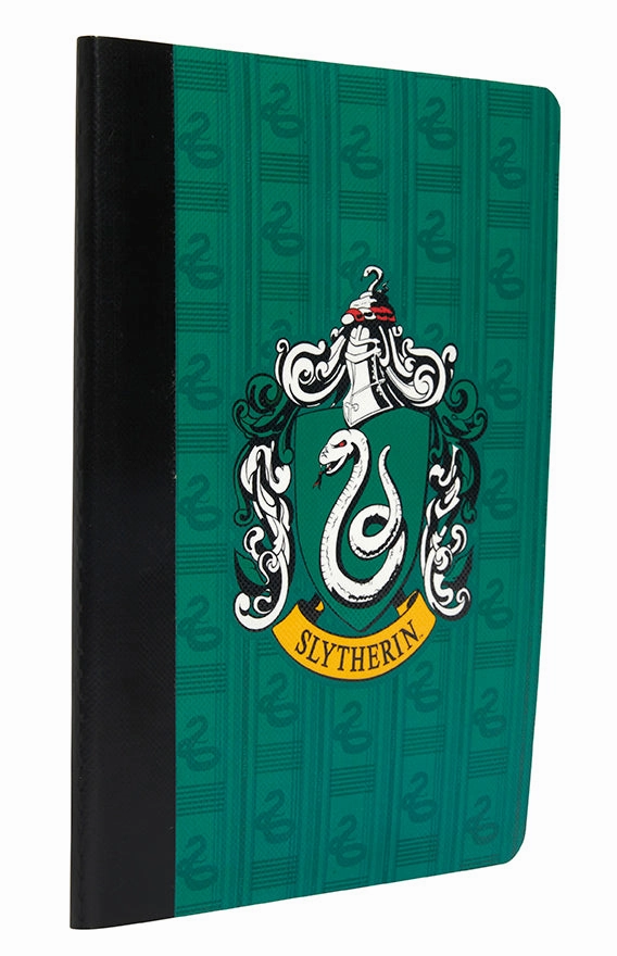 Harry Potter: Slytherin Notebook And Page Clip Set handy synthetic