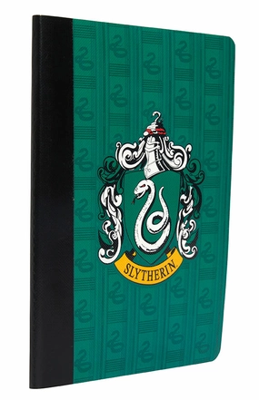 Harry Potter: Slytherin Notebook And Page Clip Set handy synthetic