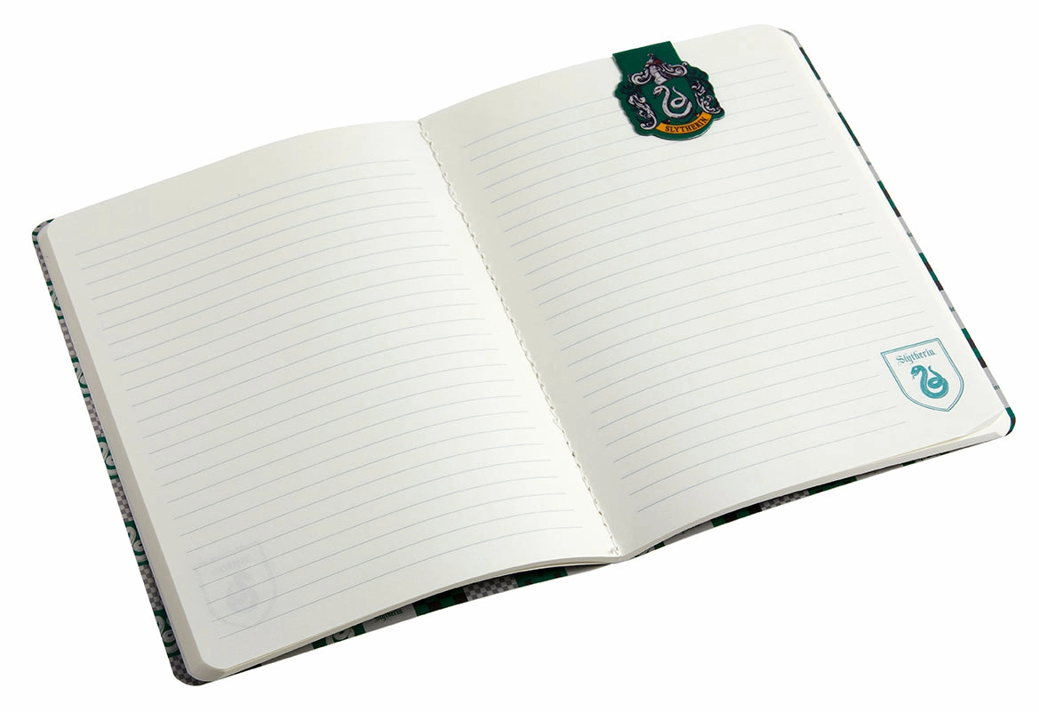 cotton Harry Potter: Slytherin Notebook And Page Clip Set