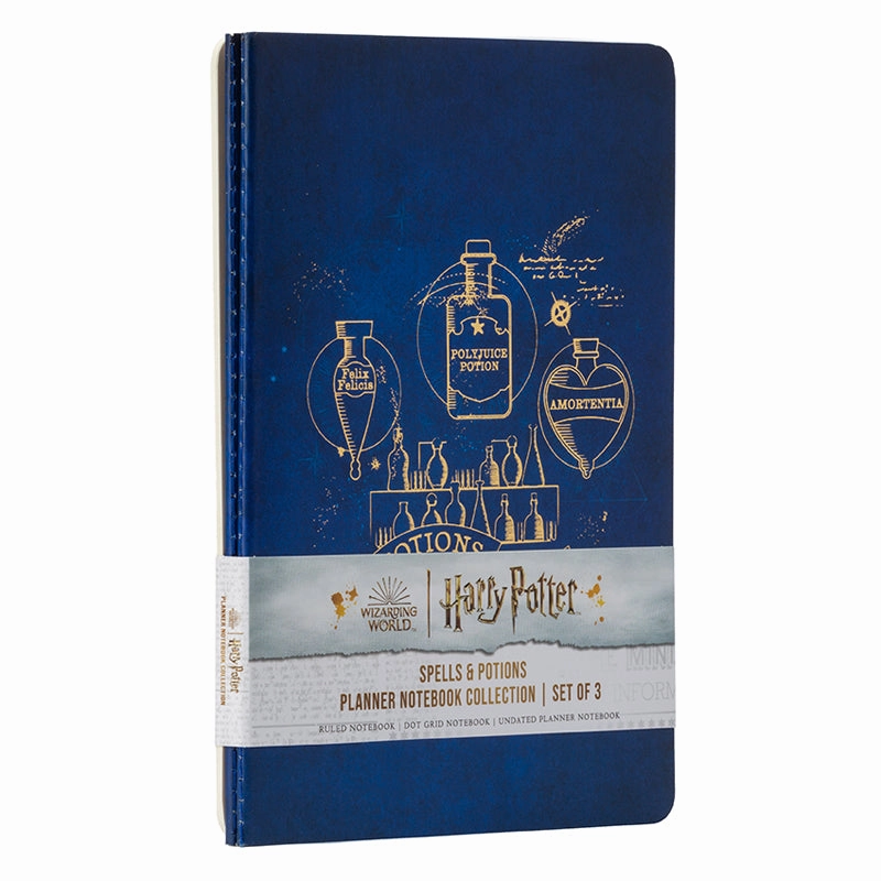 Harry Potter: Spell And Potions Planner Notebook Collection (Set Of 3) bundle cool