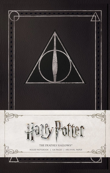 Harry Potter: The Deathly Hallows Ruled Notebook flexible ergonomic