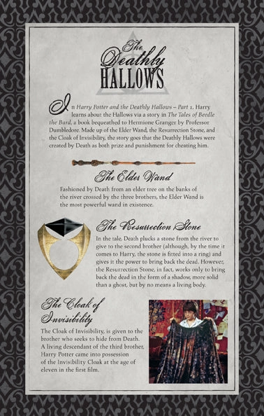 Harry Potter: The Deathly Hallows Ruled Notebook loose shockproof