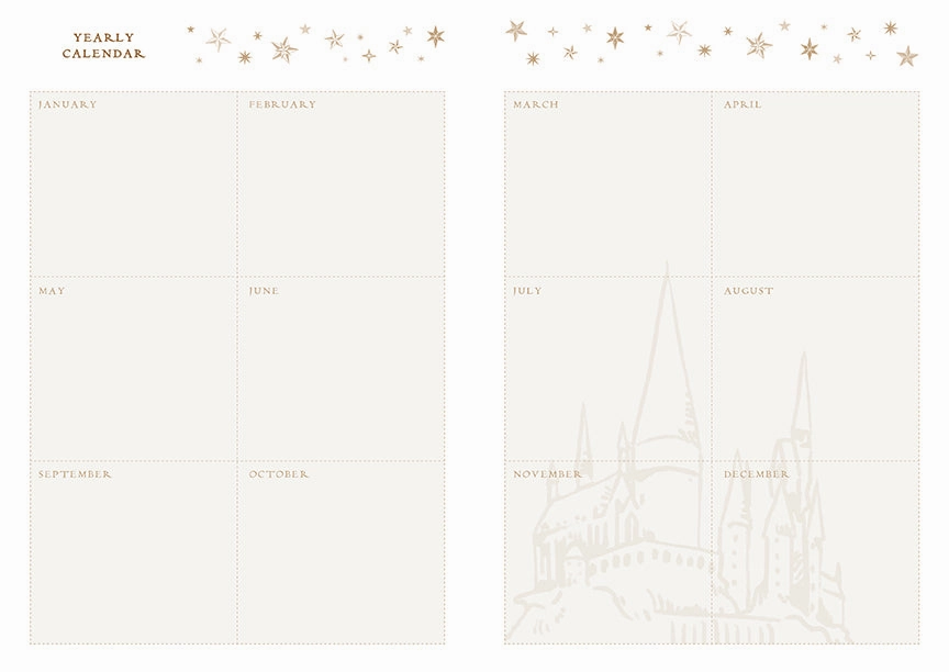 Harry Potter: Welcome To Hogwarts Planner Notebook Collection (Set Of 3) seasonal economical
