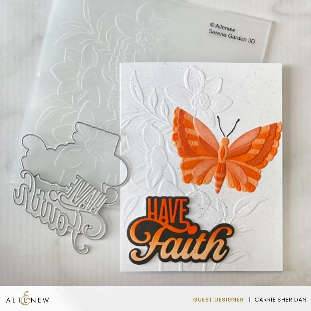 Have Faith Word Die Set synthetic versatile