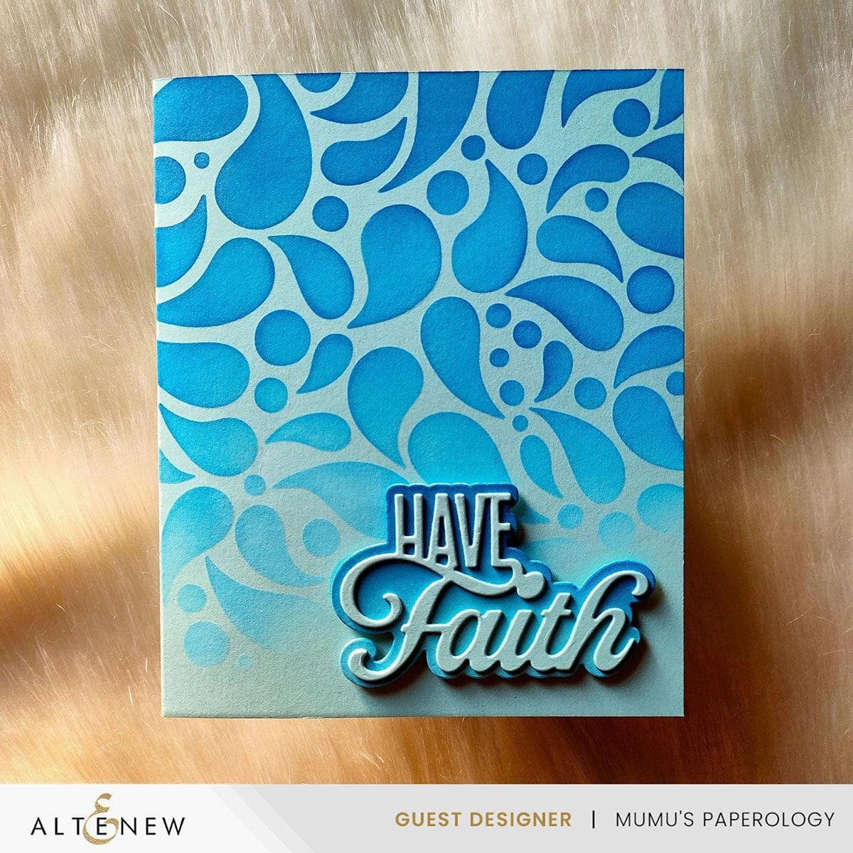 Have Faith Word Die Set shockproof glass