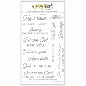 He Is Risen - 4X6 Stamp Set basic