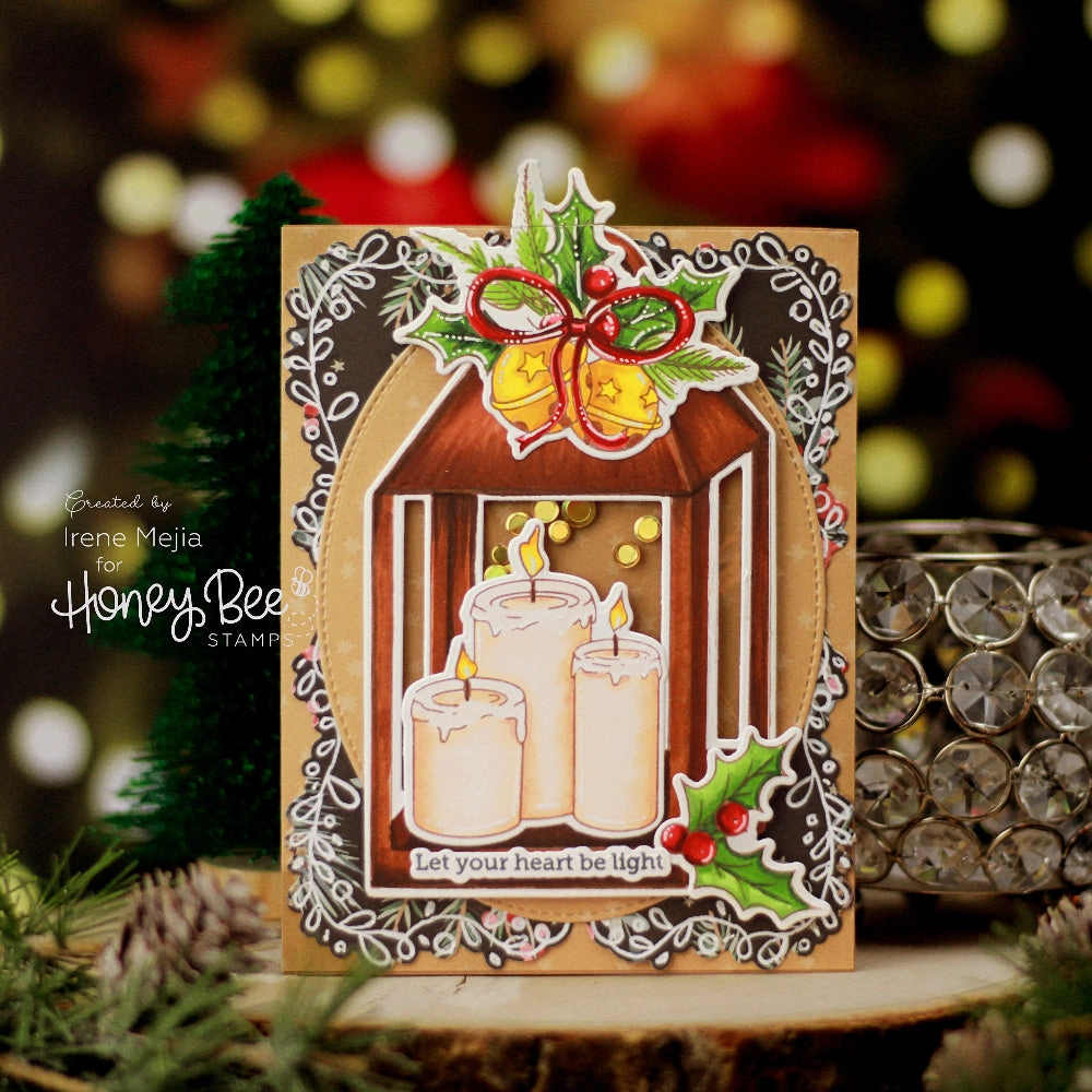 Heart Be Light - 4X5 Stamp Set synthetic