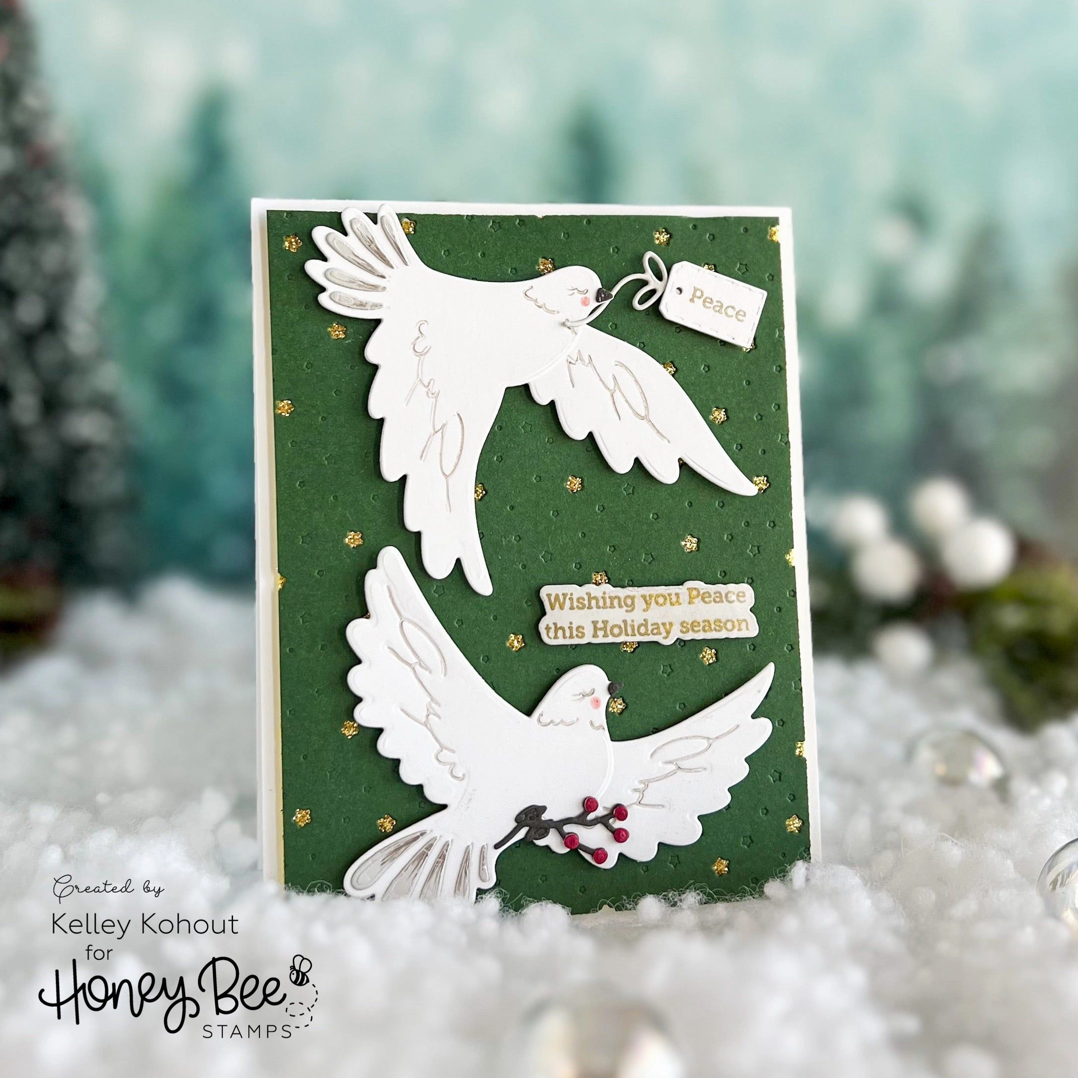Heart Be Light - 4X5 Stamp Set automatic