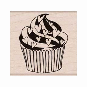 Heart Cupcake Stamp multipack