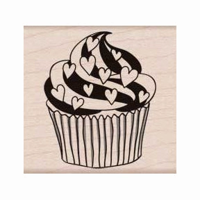 Heart Cupcake Stamp multipack
