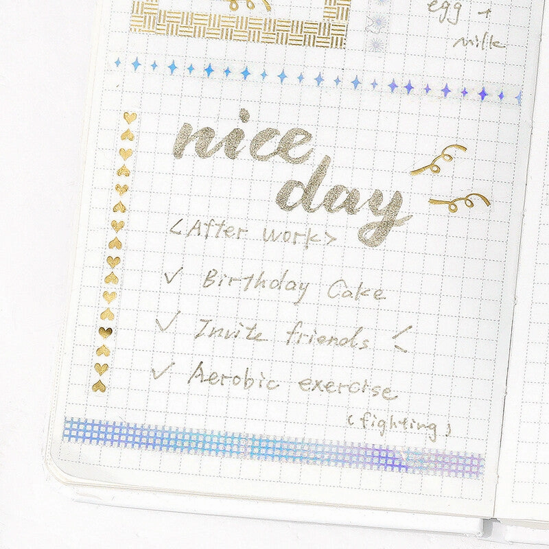 Heart Slim Washi Tape wrapped