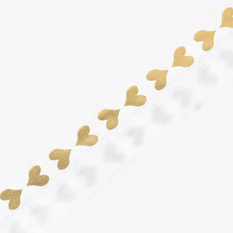 tiny affordable Heart Slim Washi Tape