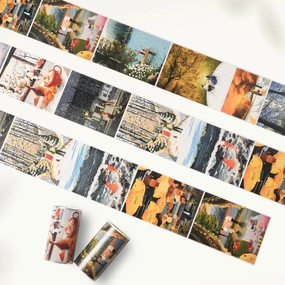mini Heartstrings Wide Washi / Pet Tape