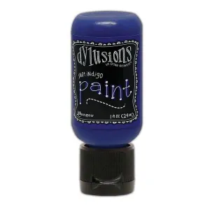 Dylusions Acrylic Paint - Just Indigo sealed automatic