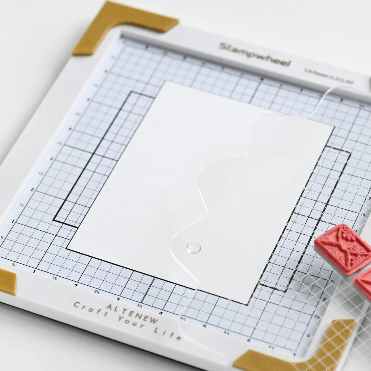 locking classic Stampwheel - Slimgrip Sticky?Mat?Bundle