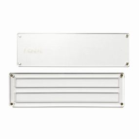 Empty Clear Acrylic Watercolor Palette Case resilient