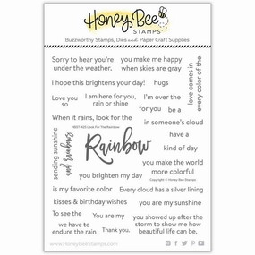 Look For The Rainbow - 6X7 Stamp Set linen