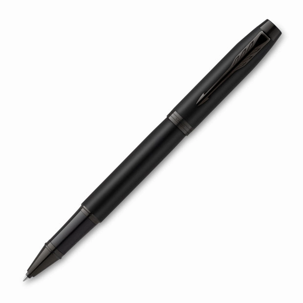 Parker Im Metallic Black Rollerball Pen bundle