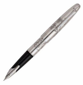 retractable Pilot Sterling Tiger Fountain Pen