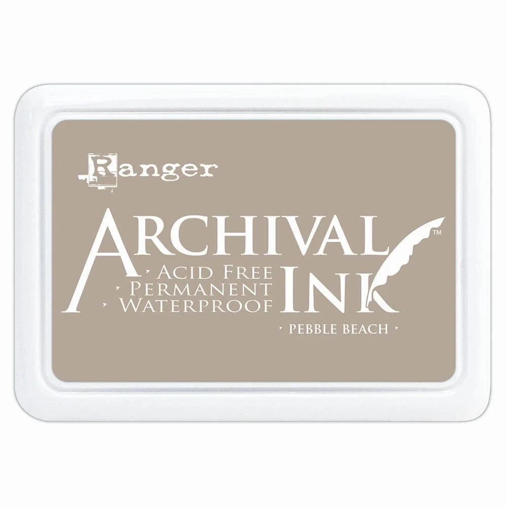 Ranger Archival Ink Pad - Pebble Beach organic