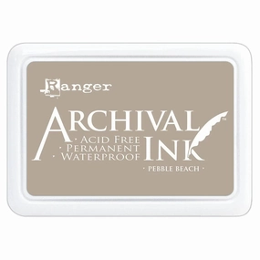 Ranger Archival Ink Pad - Pebble Beach organic