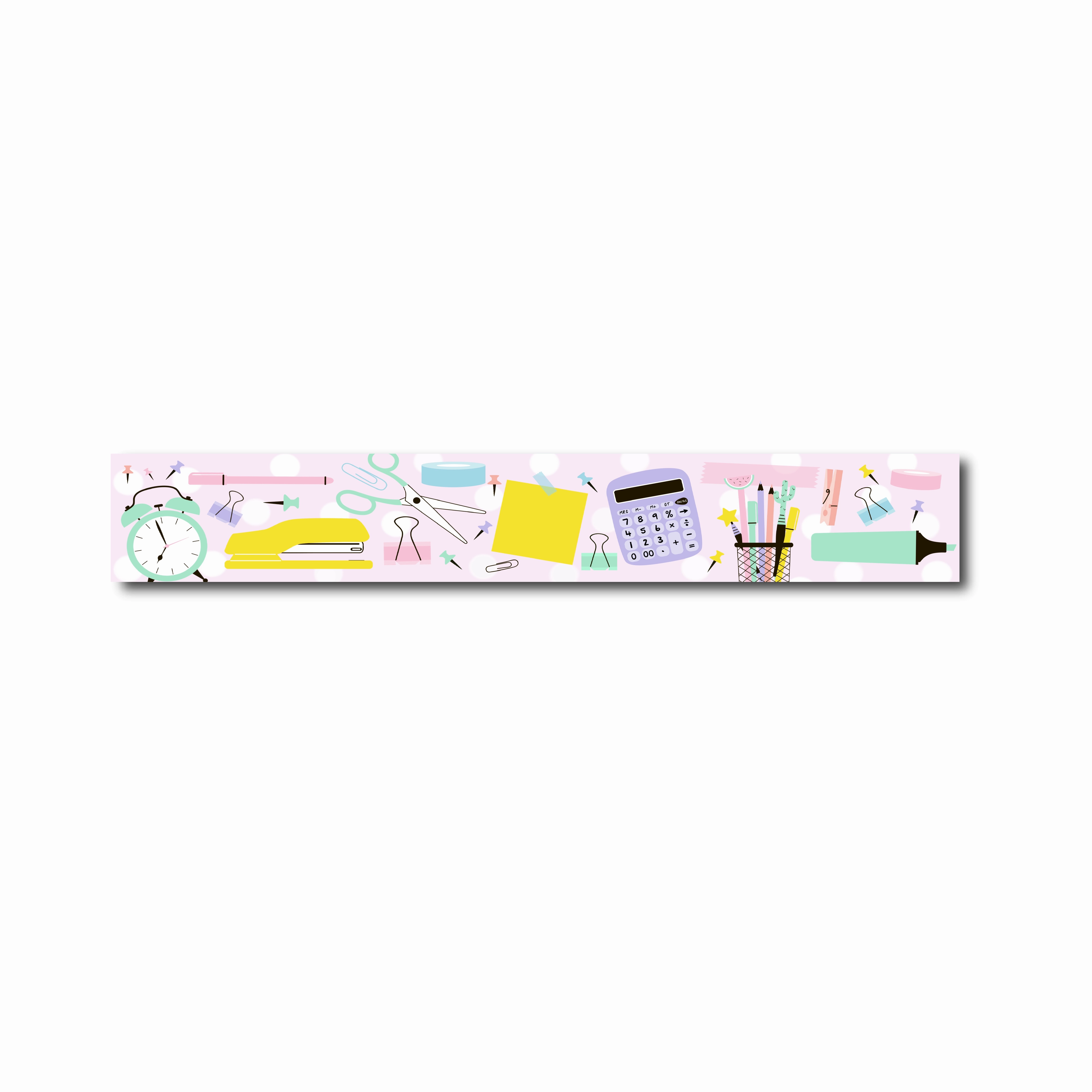 limited metallic Stationery Washi Tape