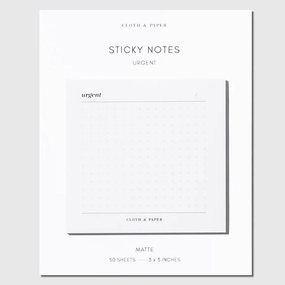 small manual Urgent Sticky Notes | Refreshed Design