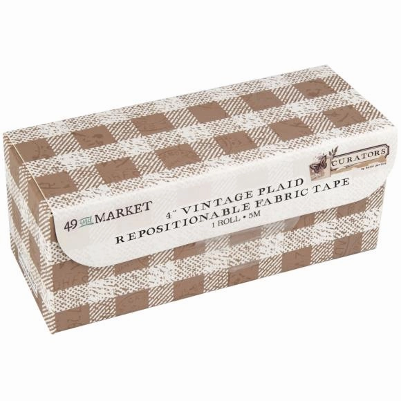 gift everyday Vintage Plaid Fabric Tape