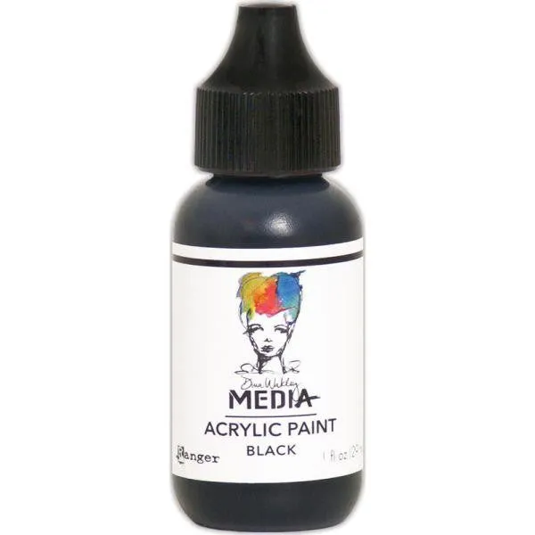 Heavy Body Acrylic Paint - Black bestselling steel