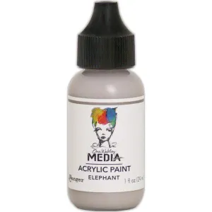 narrow Heavy Body Acrylic Paint - Elephant