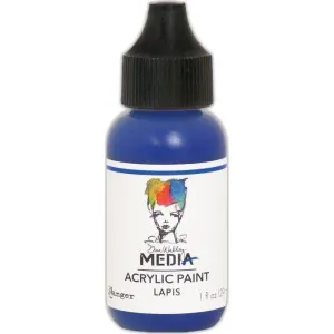 Heavy Body Acrylic Paint - Lapis lightweight resilient