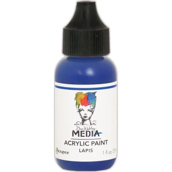 Heavy Body Acrylic Paint - Lapis lightweight resilient
