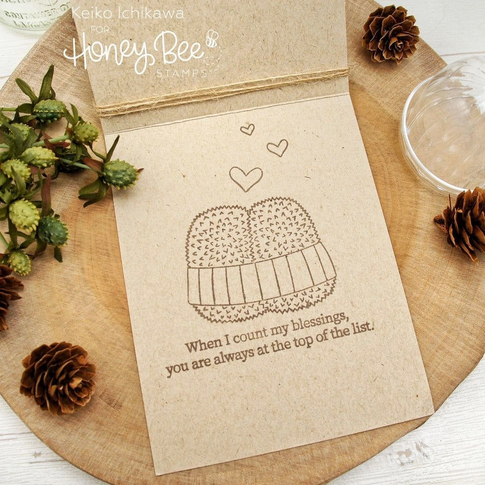 nonslip tiny Hedgehugs - 6X6 Stamp Set - Retiring