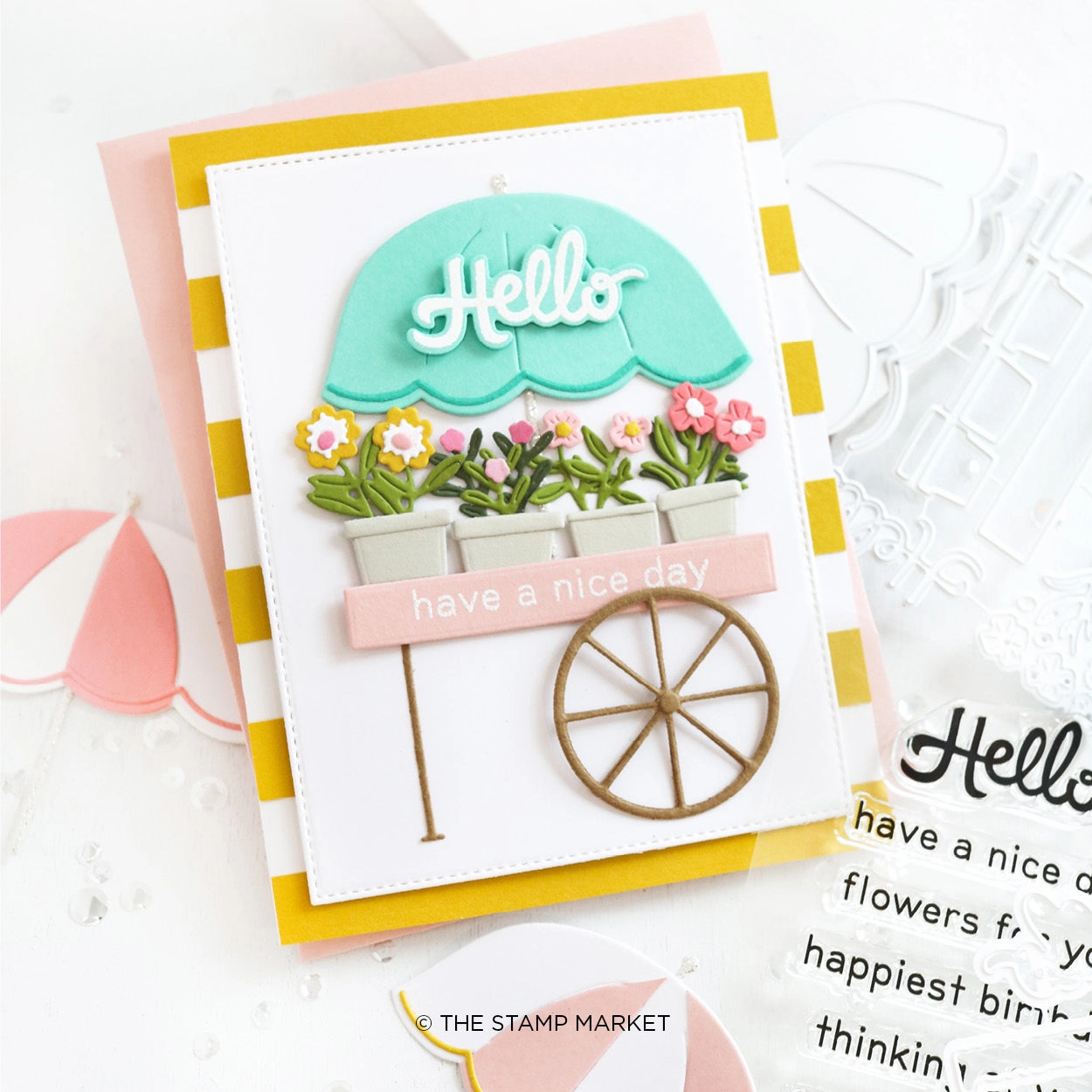 Hello & More Stamp resin