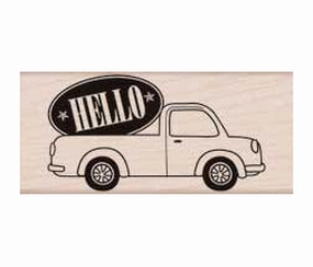 Hello Delivery Truck Stamp steel fiber