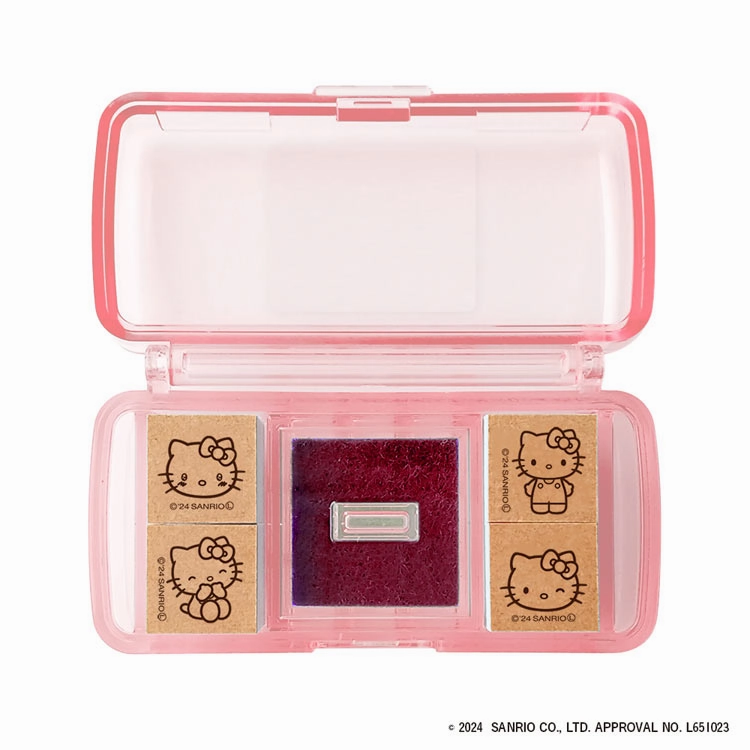 pastel Hello Kitty Mini Stamp Set