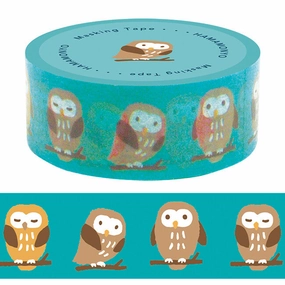 trendy maxi Hello Owl Washi Tape