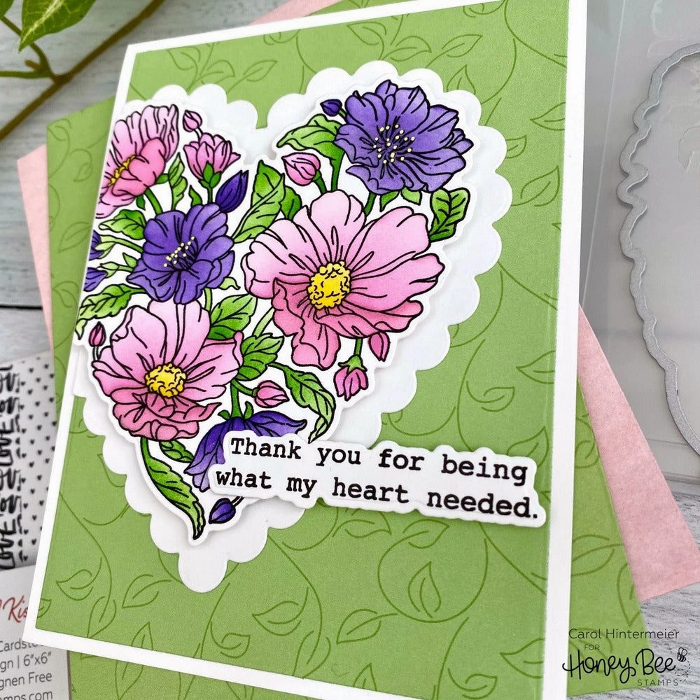 Hello Sweetheart - 6X6 Stamp Set flexible bulk