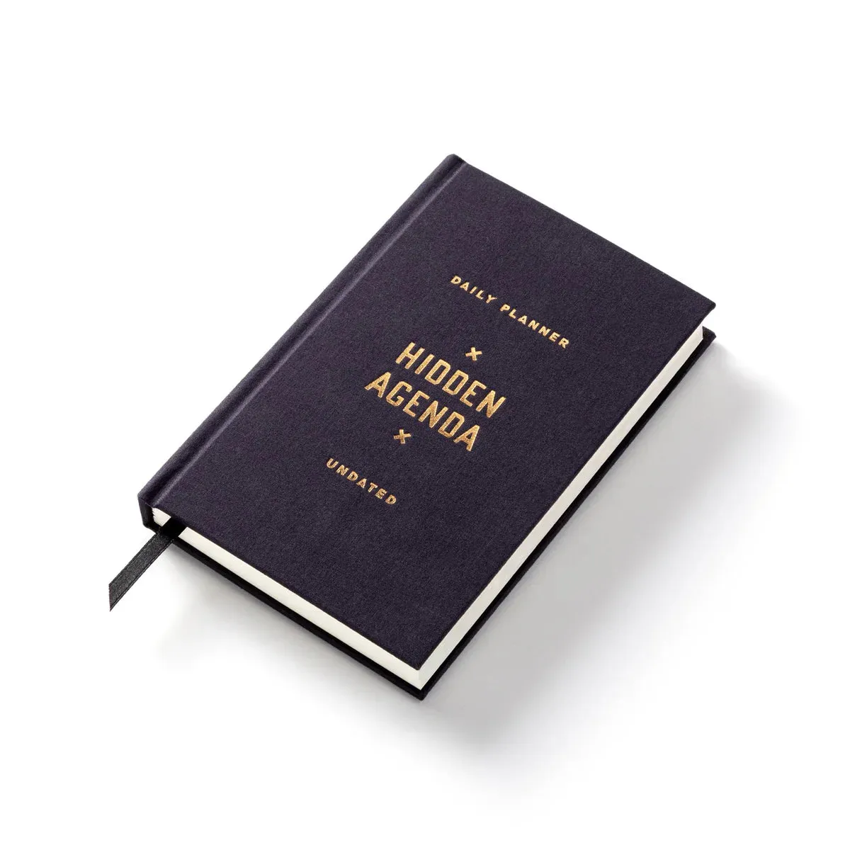 rubber modern Hidden Agenda Undated Mini Planner