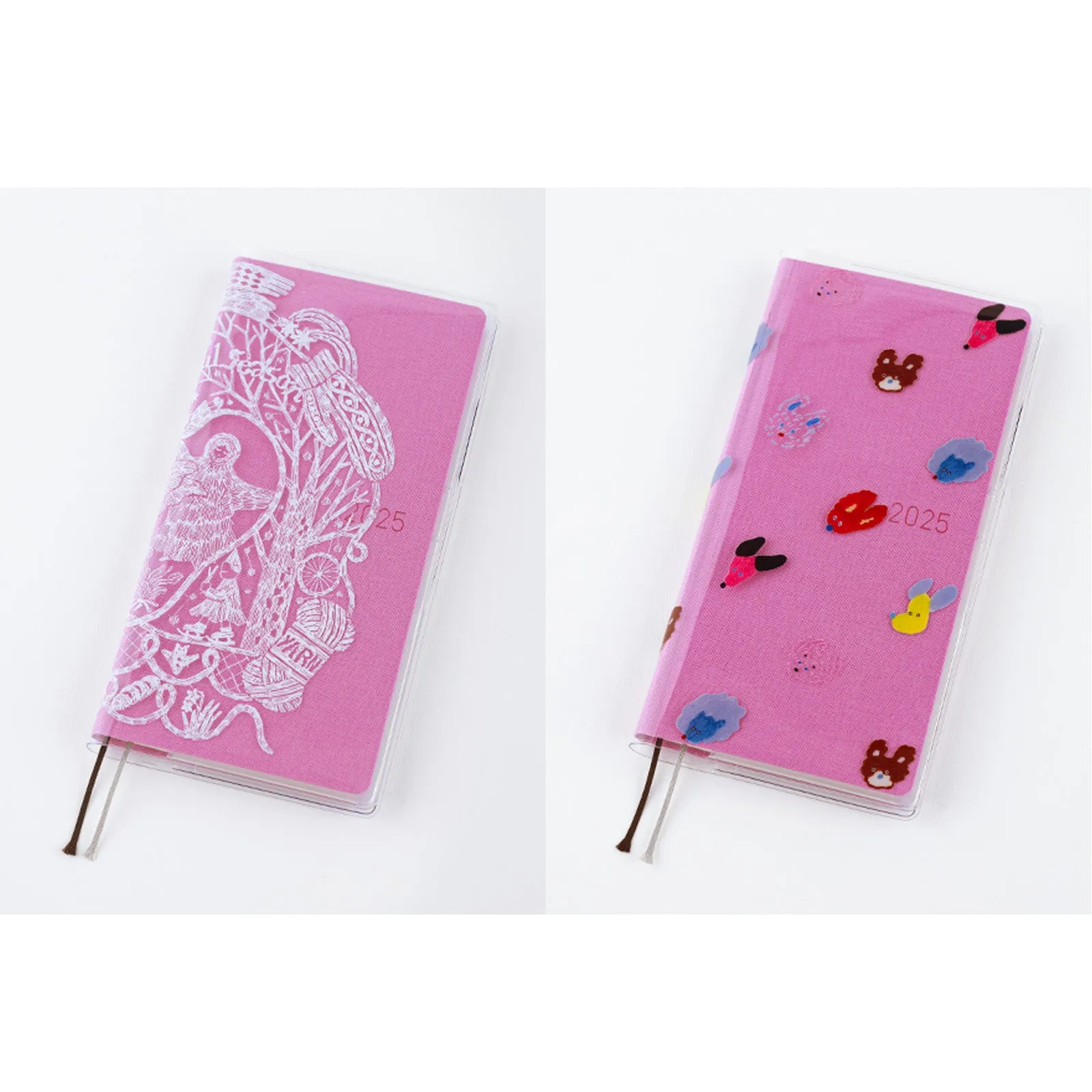 bold minimalist Hobonichi 2025 Weeks Colors Sweet Purple