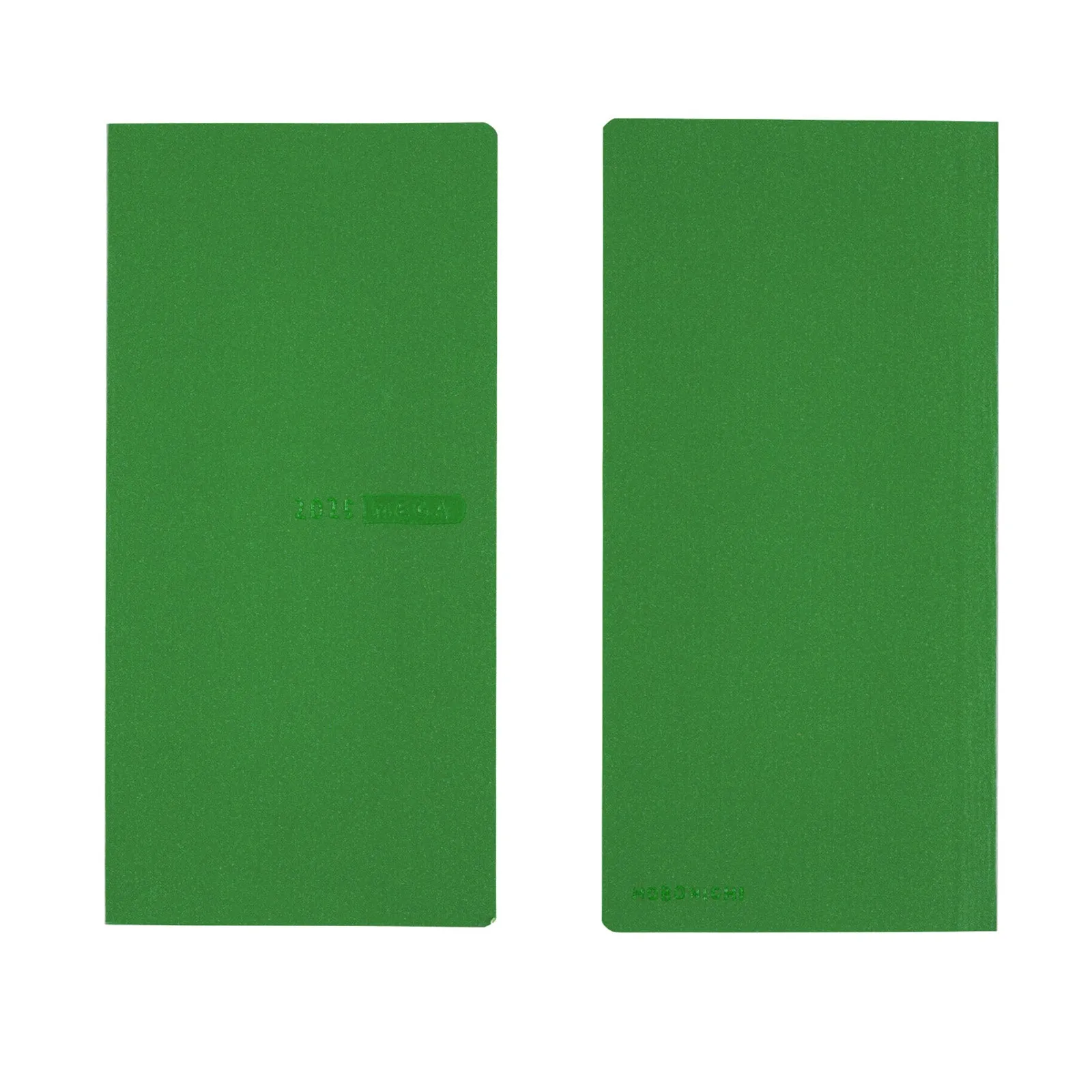 Hobonichi 2025 Weeks Mega Sneaker Leaf Green foldable