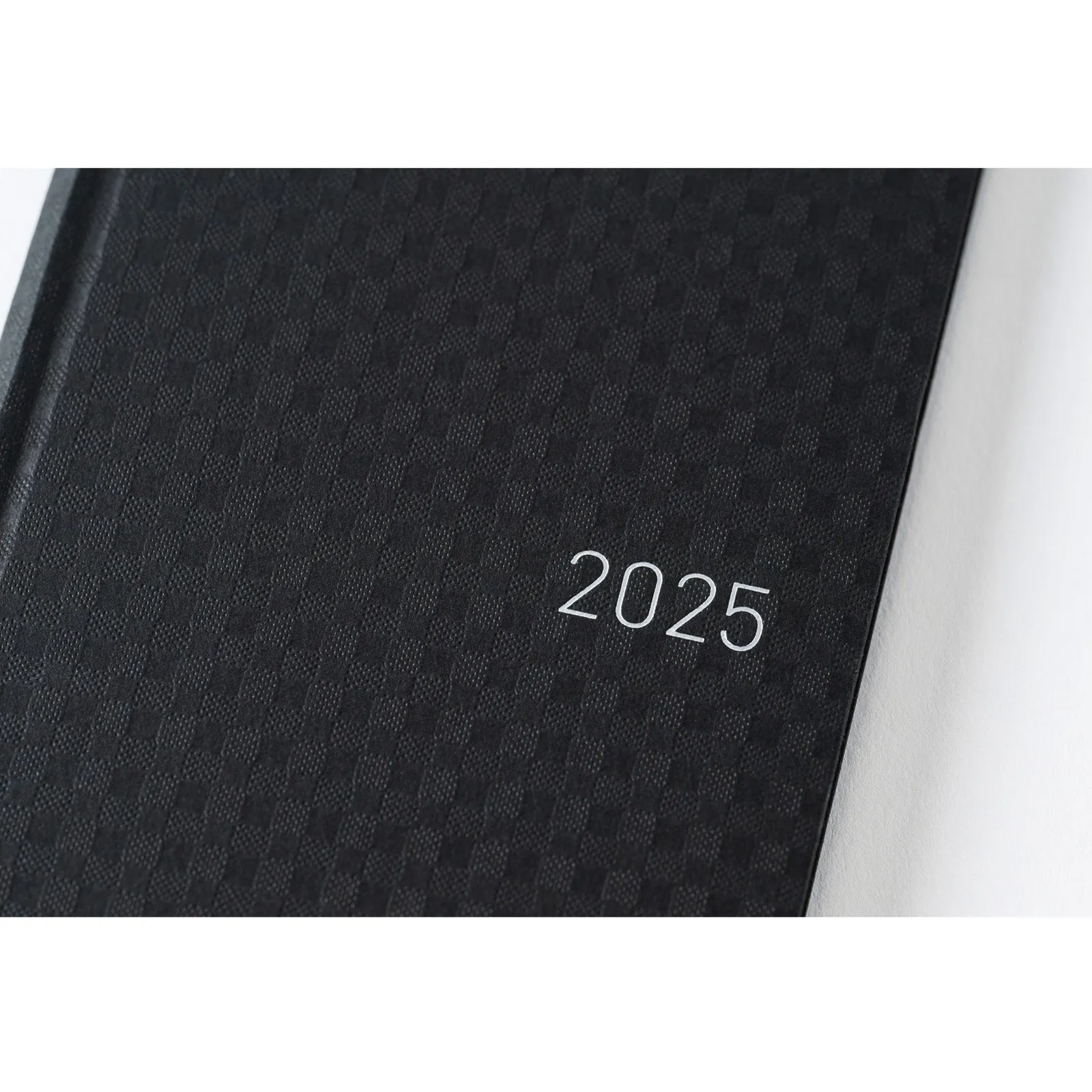 square Hobonichi 2025 Weeks Paper Series Black Gingham