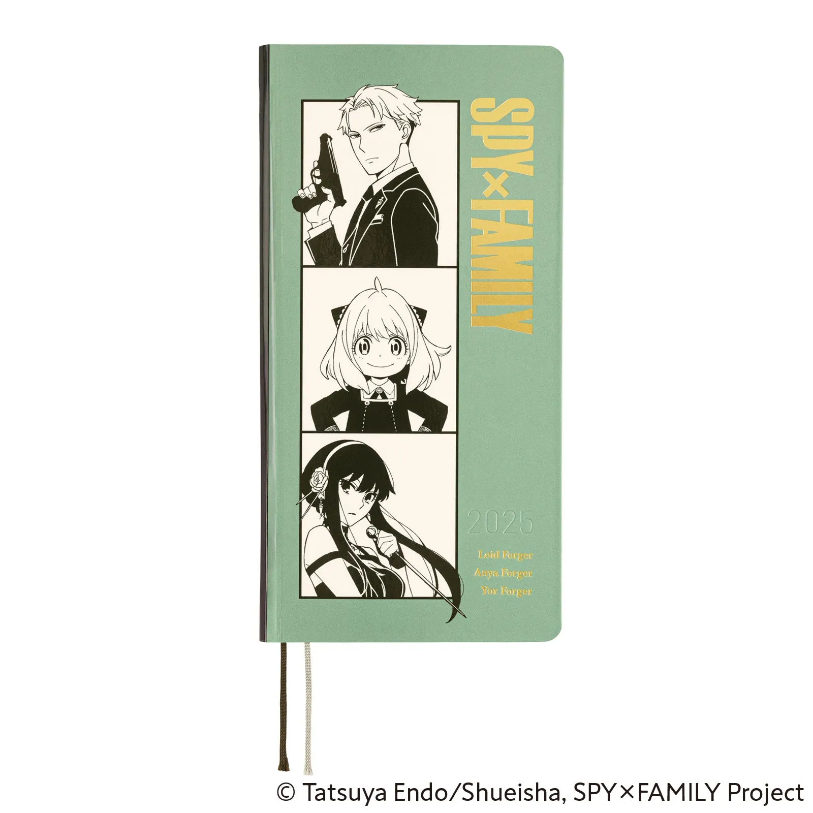 bamboo locking Hobonichi 2025 Weeks Spy X Family Forger Family