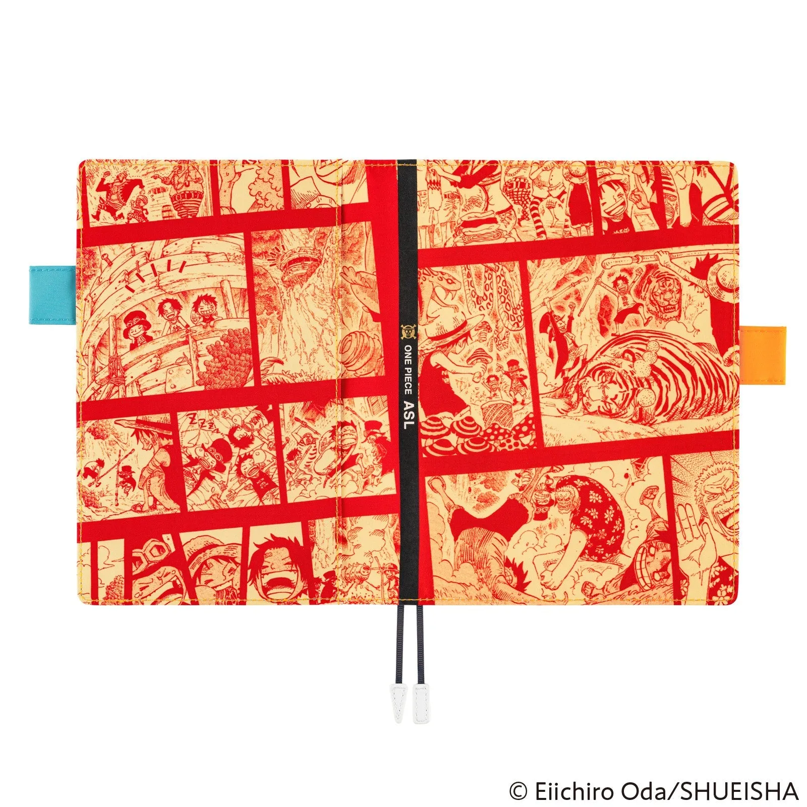 Hobonichi Techo A5 Cousin Cover - One Piece Magazine: Ace, Sabo, Luffy sturdy eco