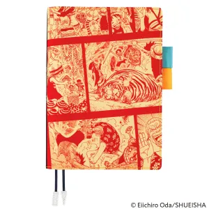 Hobonichi Techo A5 Cousin Cover - One Piece Magazine: Ace, Sabo, Luffy kit