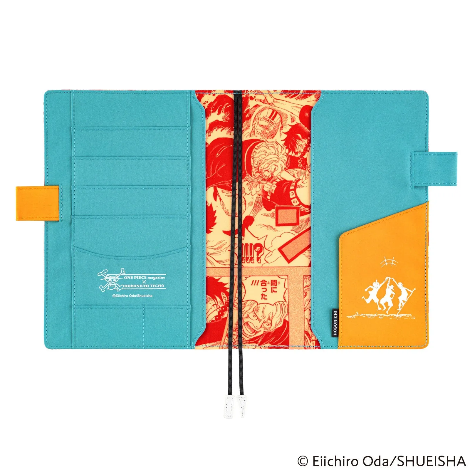 Hobonichi Techo A5 Cousin Cover - One Piece Magazine: Ace, Sabo, Luffy bulk