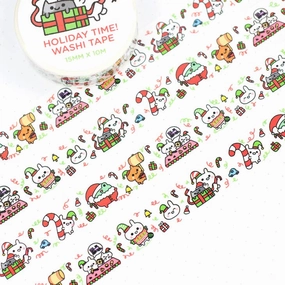 neutral Holiday Time! Washi Tape