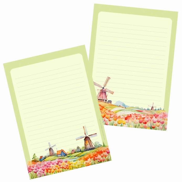 Holland Tulips Letter Pad wholesale
