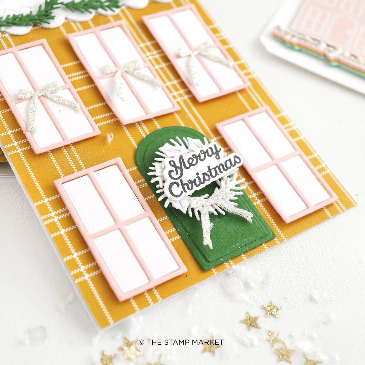 Home For The Holidays Stamp seasonal